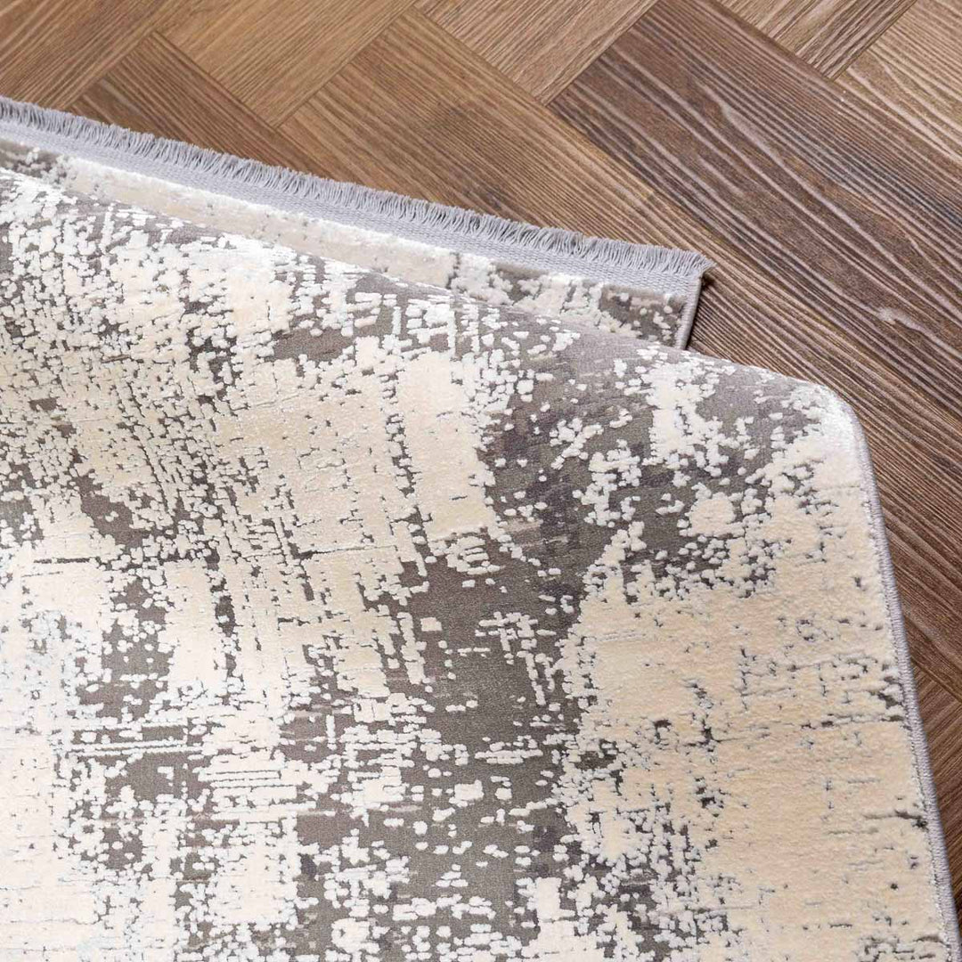 שטיח נול פרמיום 05 קרם/אפור | Nool Premium