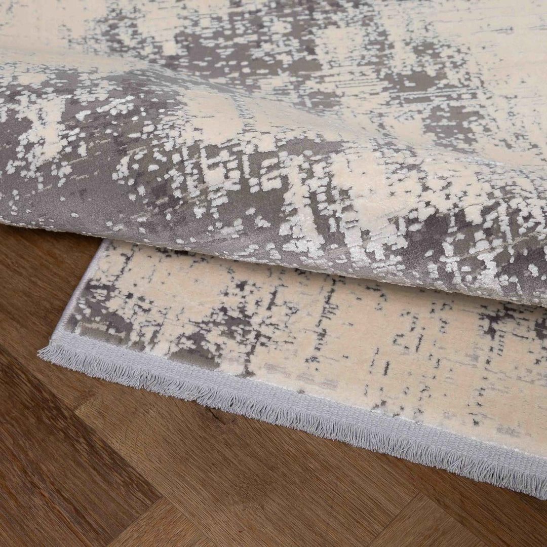 שטיח נול פרמיום 05 קרם/אפור | Nool Premium