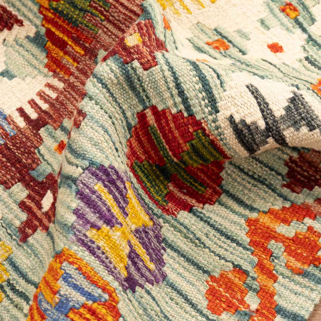 שטיח קילים אפגני 00 צבעוני 155*146