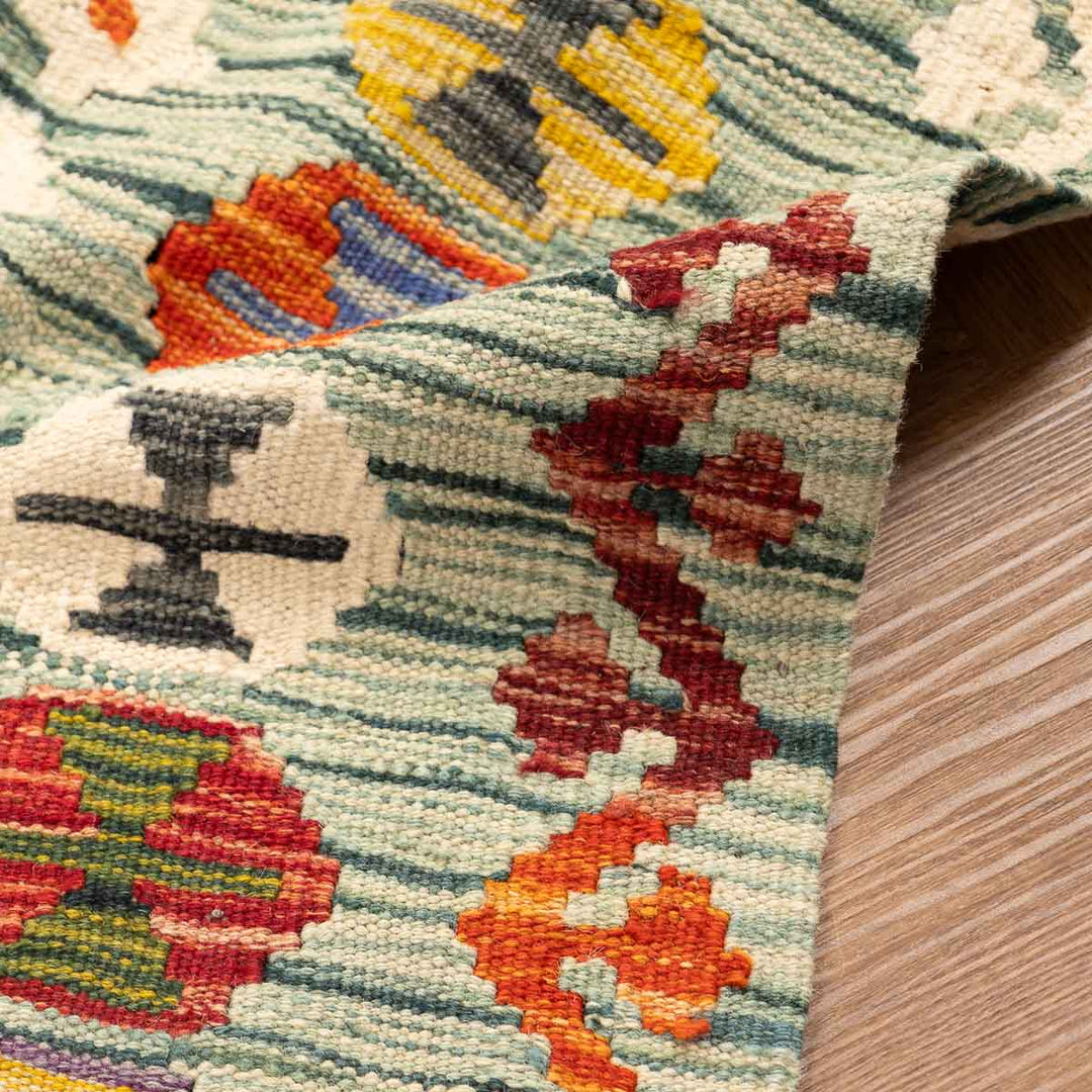 שטיח קילים אפגני 00 צבעוני 155*146