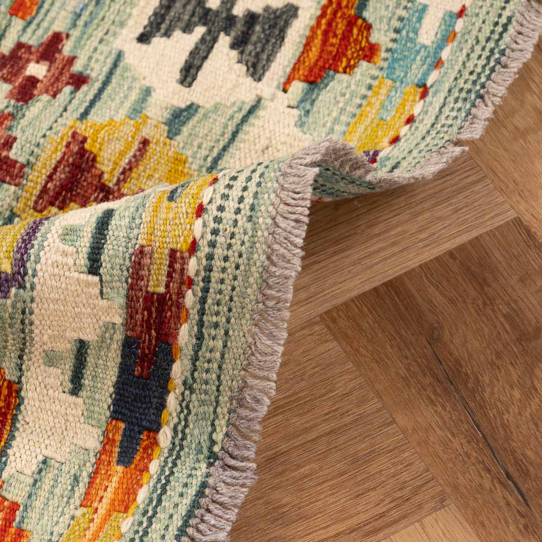 שטיח קילים אפגני 00 צבעוני 155*146