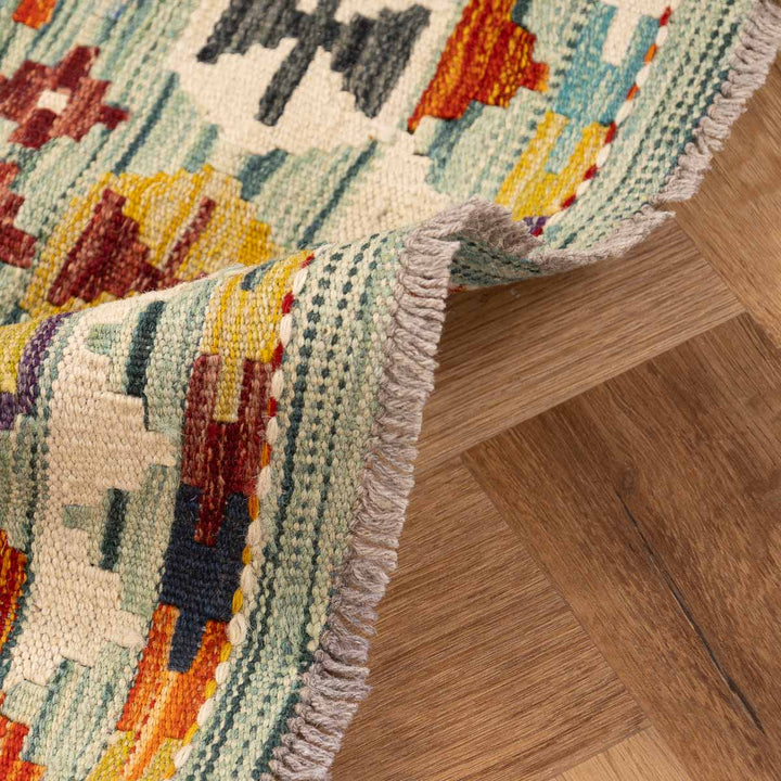 שטיח קילים אפגני 00 צבעוני 155*146