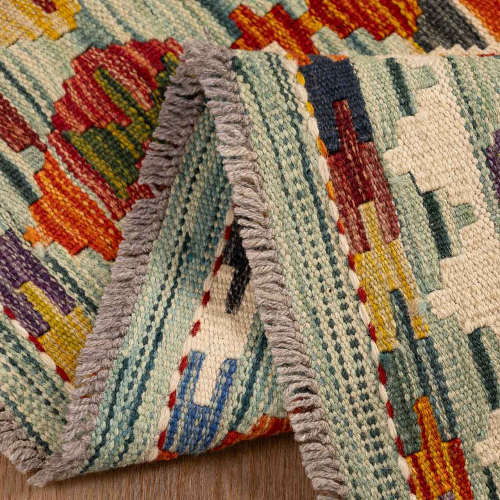 שטיח קילים אפגני 00 צבעוני 155*146