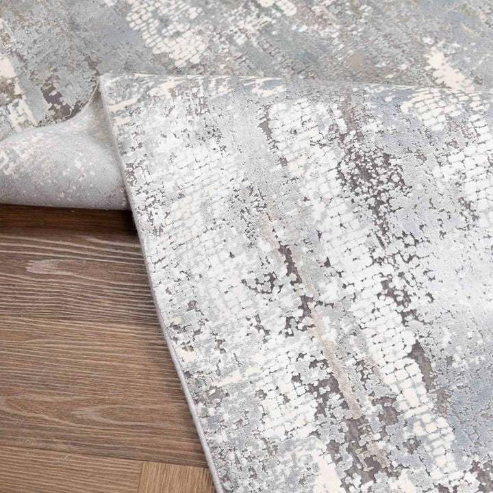 שטיח נול פרמיום 07 קרם/אפור | Nool Premium