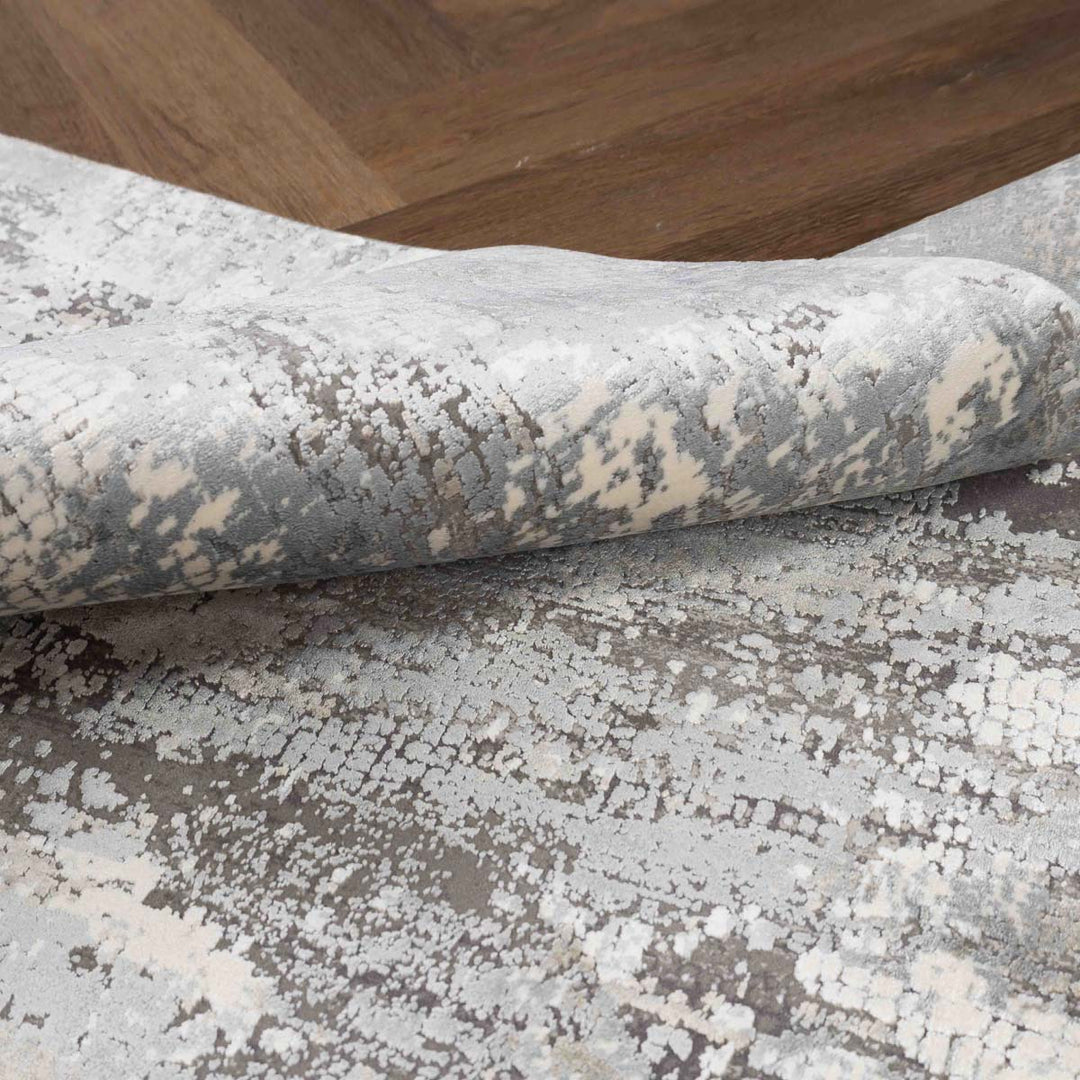 שטיח נול פרמיום 07 קרם/אפור | Nool Premium