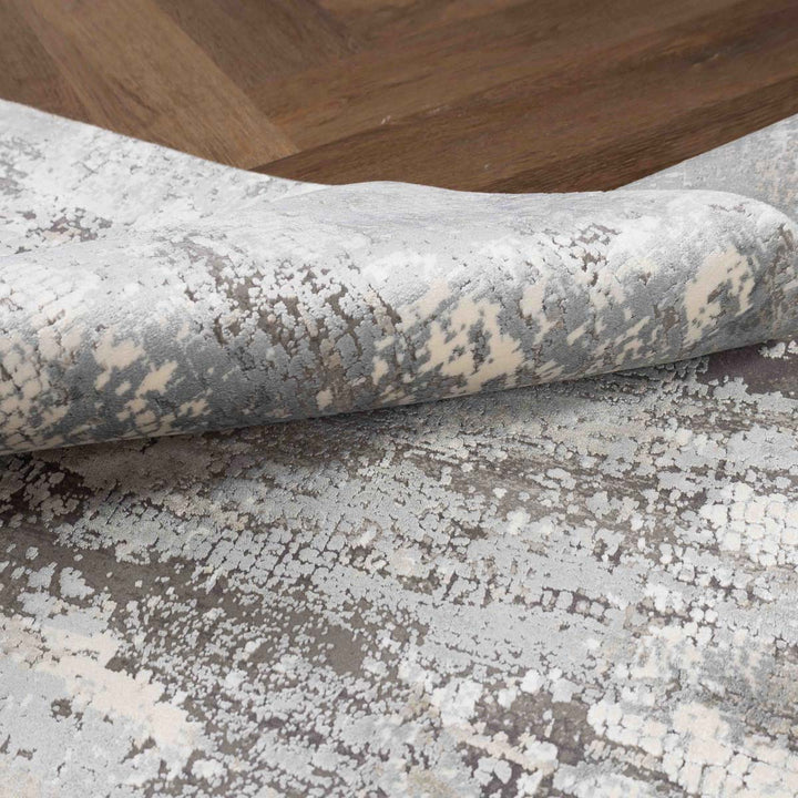 שטיח נול פרמיום 07 קרם/אפור | Nool Premium