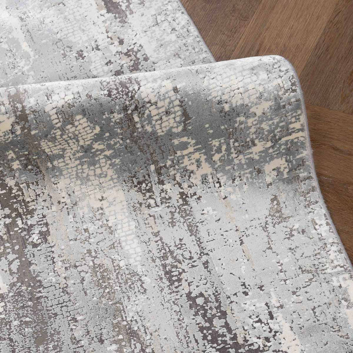 שטיח נול פרמיום 07 קרם/אפור | Nool Premium