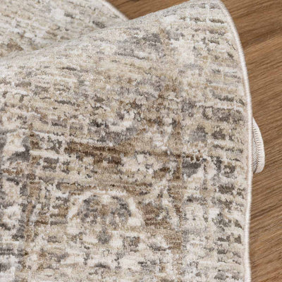 שטיח הריטאז' 07 אפור עגול | Heritage