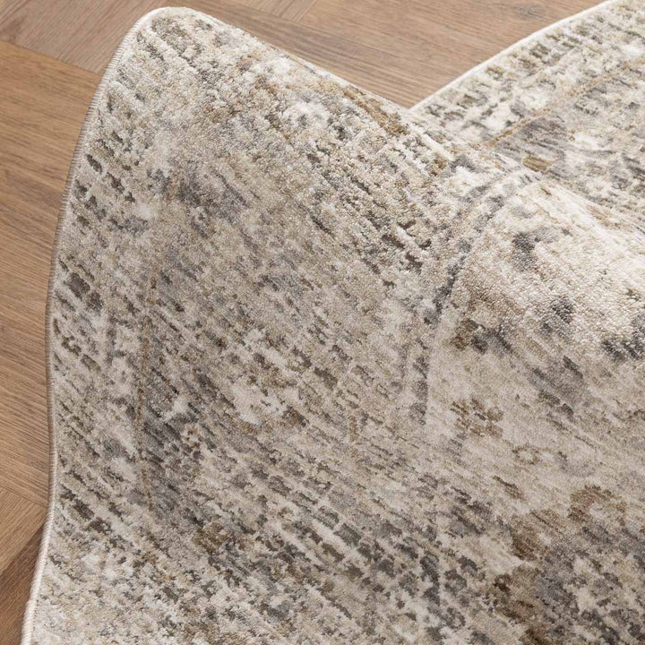 שטיח הריטאז' 07 אפור עגול | Heritage