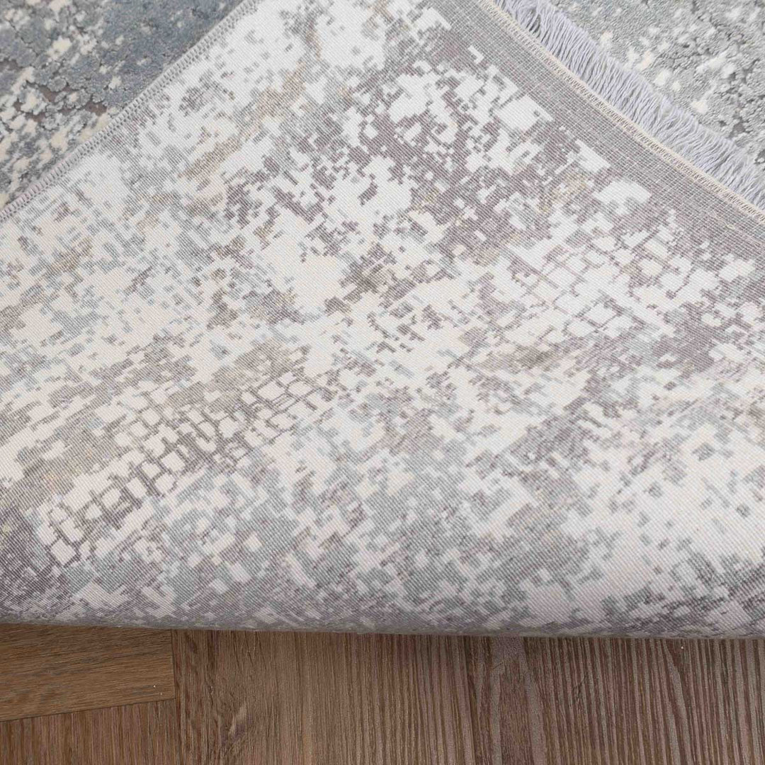 שטיח נול פרמיום 07 קרם/אפור | Nool Premium