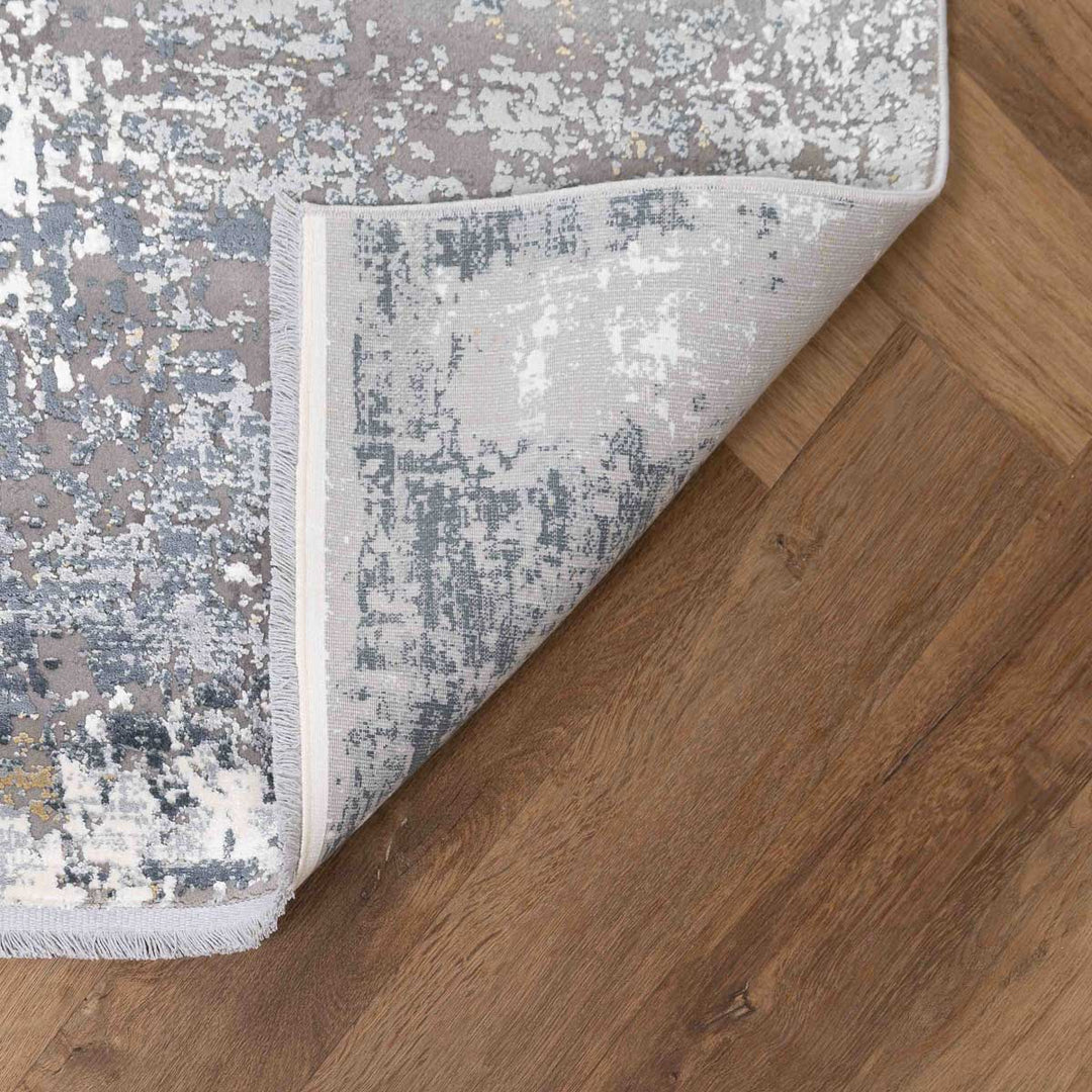 שטיח נול פרמיום 08 קרם/אפור כהה | Nool Premium