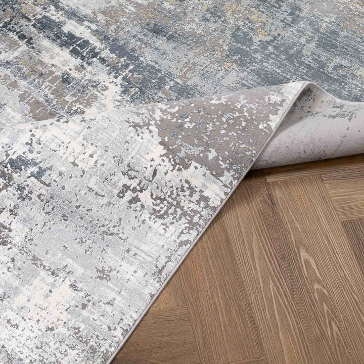 שטיח נול פרמיום 08 קרם/אפור כהה | Nool Premium