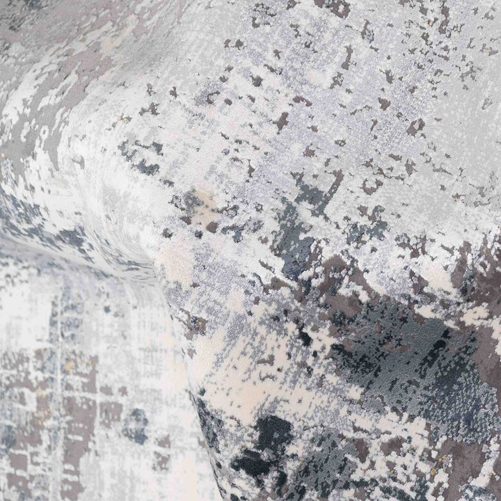 שטיח נול פרמיום 08 קרם/אפור כהה | Nool Premium