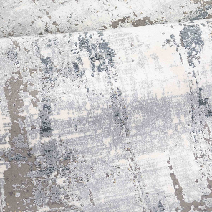 שטיח נול פרמיום 08 קרם/אפור כהה | Nool Premium