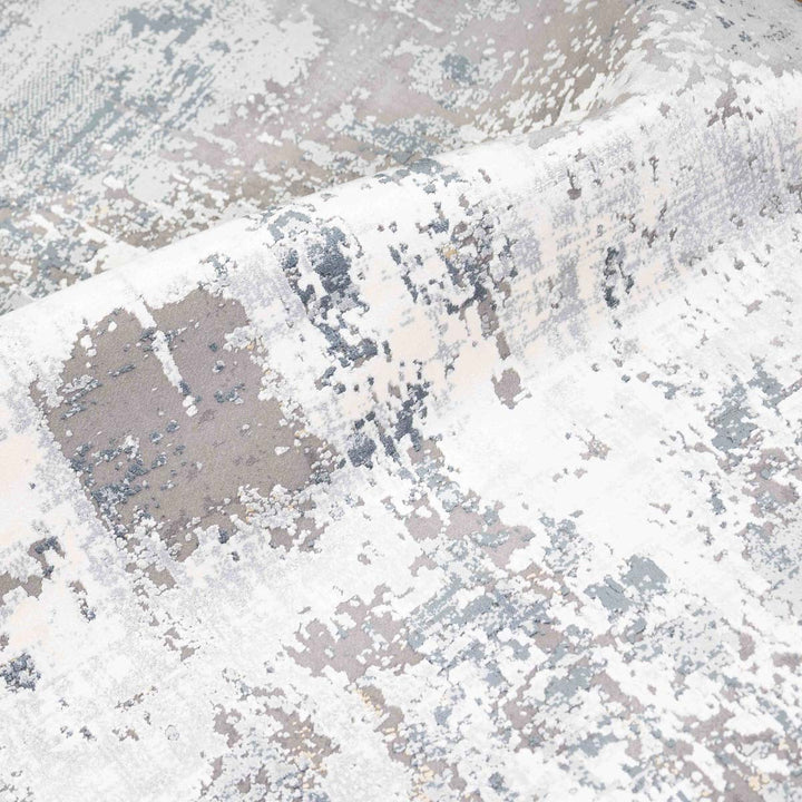 שטיח נול פרמיום 08 קרם/אפור כהה | Nool Premium