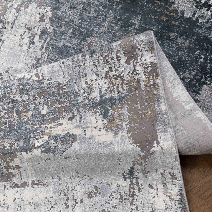 שטיח נול פרמיום 08 קרם/אפור כהה | Nool Premium