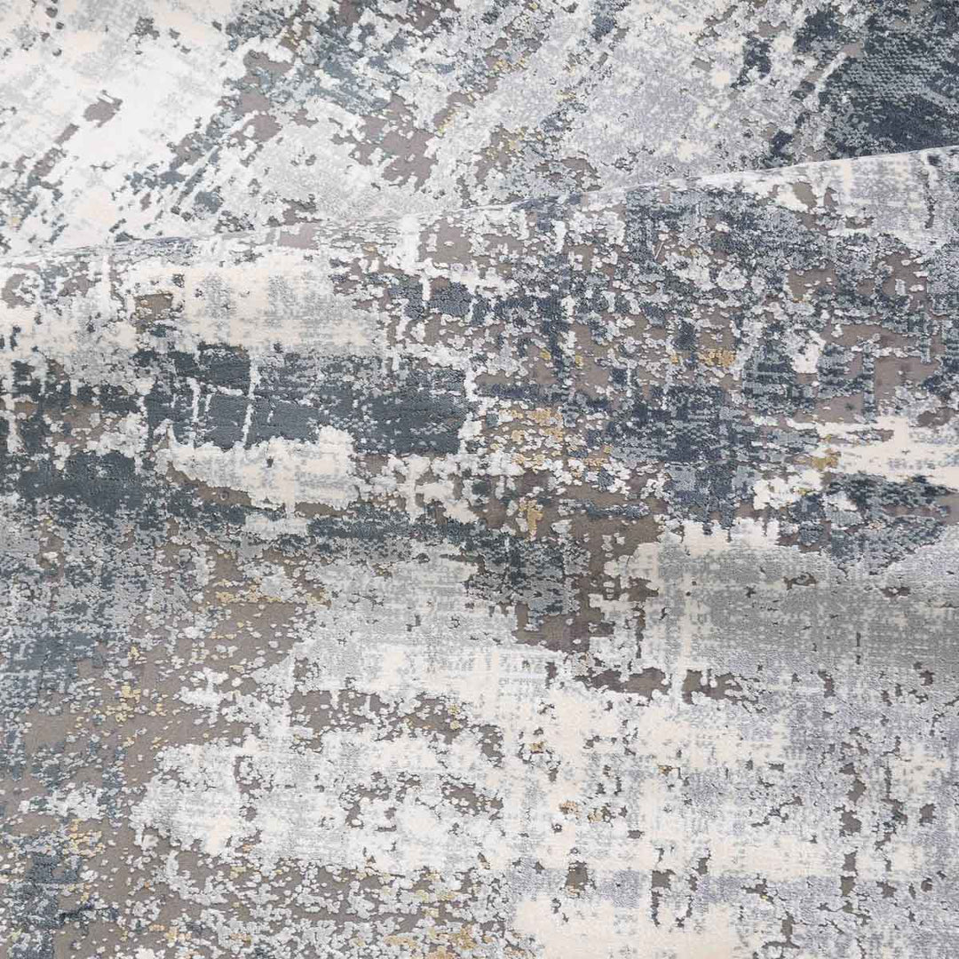 שטיח נול פרמיום 08 קרם/אפור כהה | Nool Premium