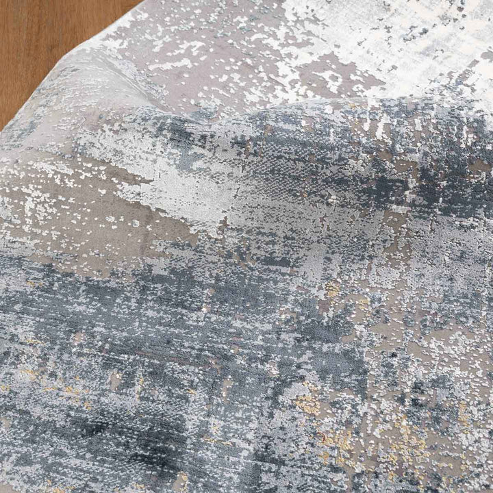 שטיח נול פרמיום 08 קרם/אפור כהה | Nool Premium