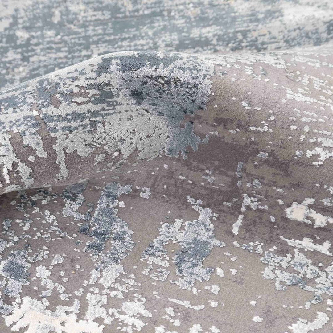 שטיח נול פרמיום 08 קרם/אפור כהה | Nool Premium