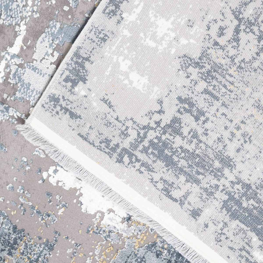 שטיח נול פרמיום 08 קרם/אפור כהה | Nool Premium