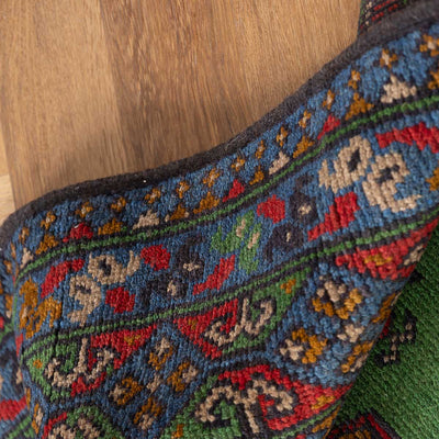שטיח אפגני בוכרה 00 ירוק 198*152 | Bokhara Rug