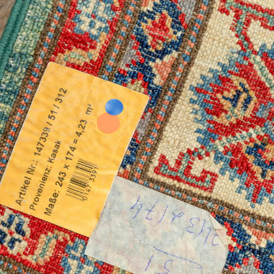 שטיח סופר קזאק 00 צבעוני 243*174| Super Kazak