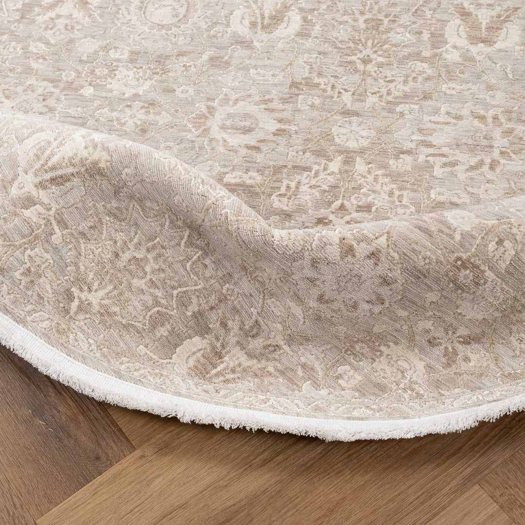 שטיח נול בוטיק 32 בז' עגול | Nool boutique