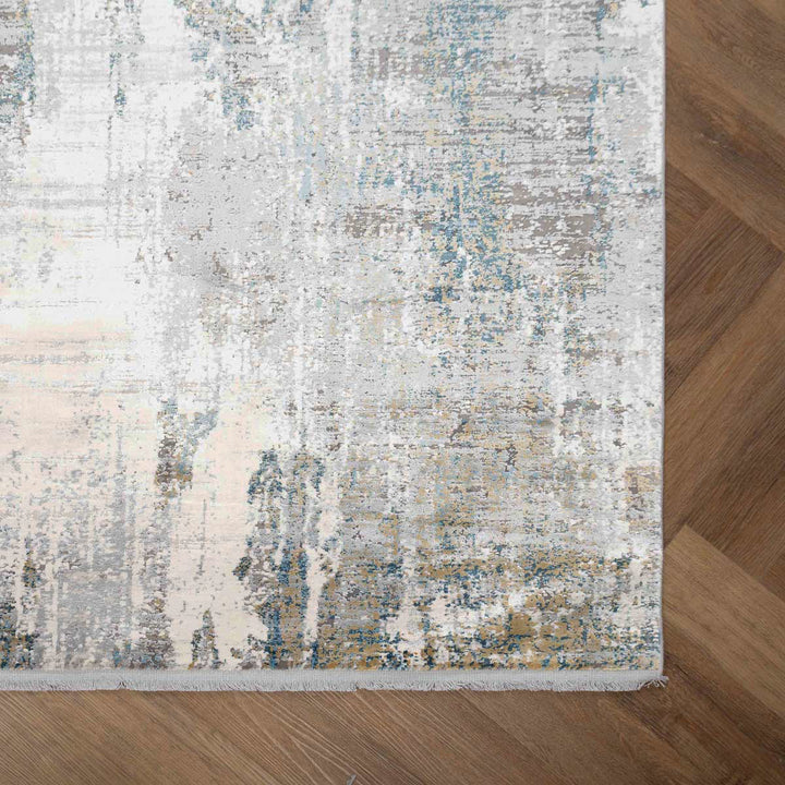 שטיח נול פרמיום 10 אפור/טורקיז | Nool Premium