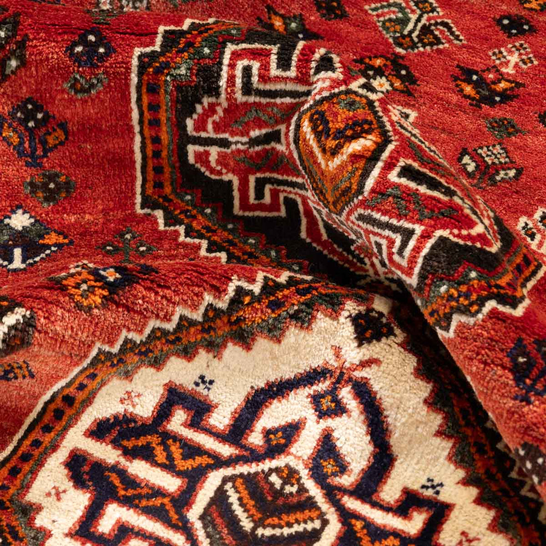 שטיח שירז פרסי 00 אדום 255*160 | Shiraz