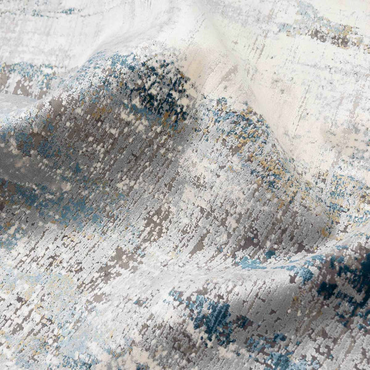 שטיח נול פרמיום 10 אפור/טורקיז | Nool Premium