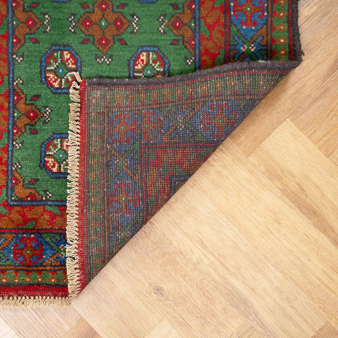 שטיח  אפגני בוכרה 00 ירוק 191*80