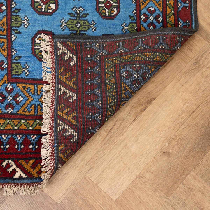 שטיח  אפגני בוכרה 00 כחול 288*76