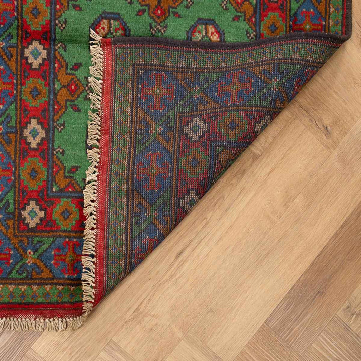 שטיח  אפגני בוכרה 00 ירוק 200*82