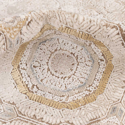 שטיח נול בוטיק 20 בז'\זהב | Nool boutique