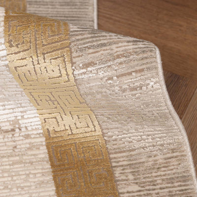 שטיח נול בוטיק 21 בז'\זהב | Nool boutique