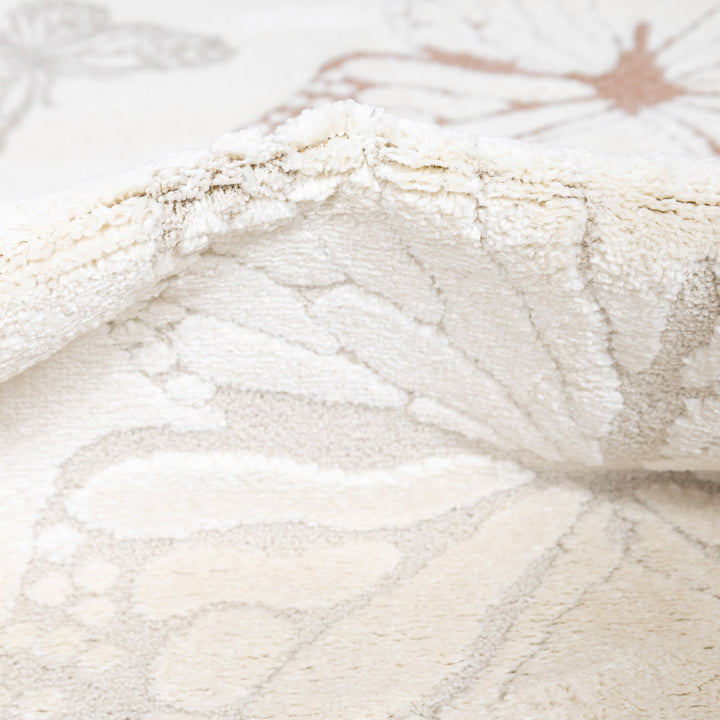 שטיח פרפר 01 קרם