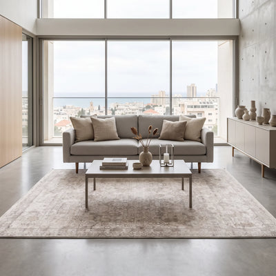 שטיח נול פרמיום 03 קרם | Nool Premium, Dreamy Morning Glow, styled props.