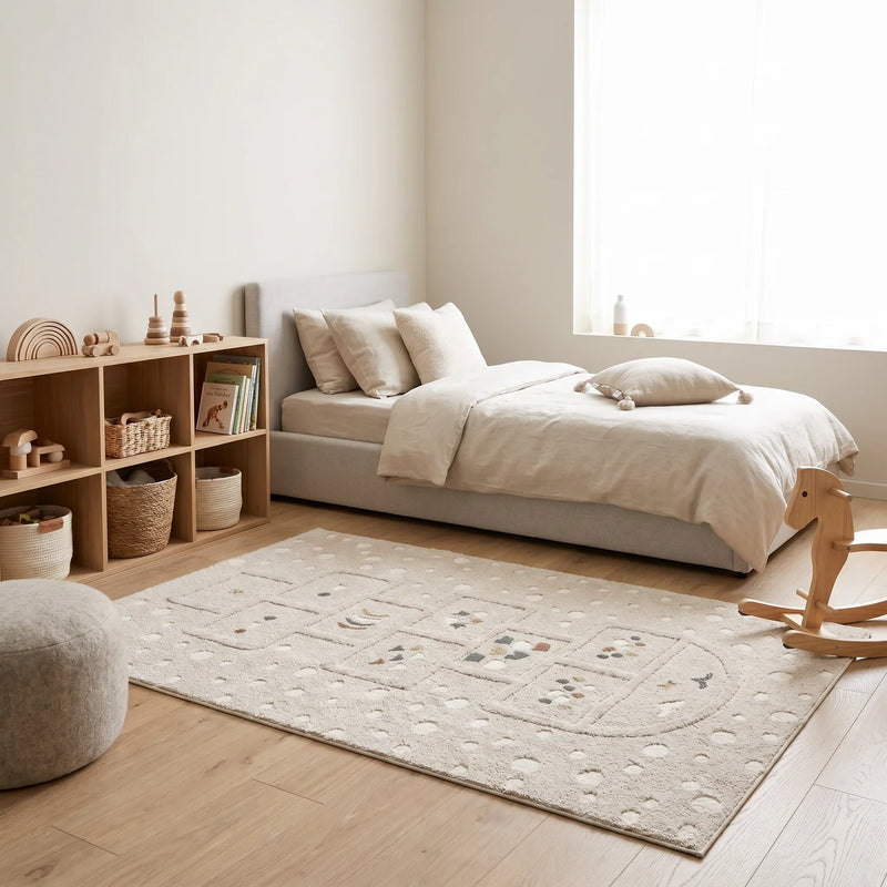 שטיח קלאס 01 קרם, Dreamy Morning Glow, styled props.