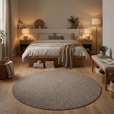 שטיח לופס 01 בז' כהה | Loops, Cozy Evening Mood, styled props.