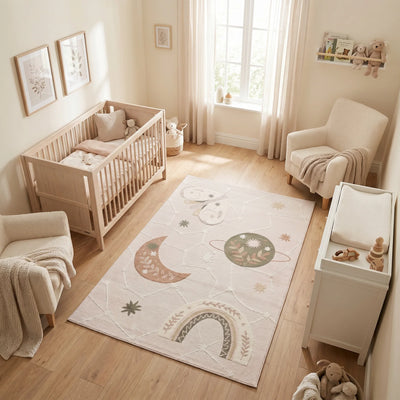 שטיח אבק כוכבים 01 בז', Dreamy Morning Glow, styled props.