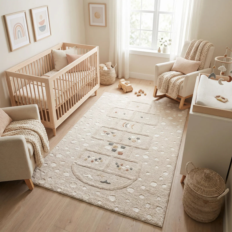 שטיח קלאס 01 קרם, Dreamy Morning Glow, styled props.
