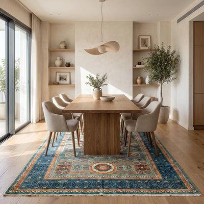 שטיח ממלוק 00 צבעוני 294*208 | Mamluk, Clear Sunny Day, styled props.