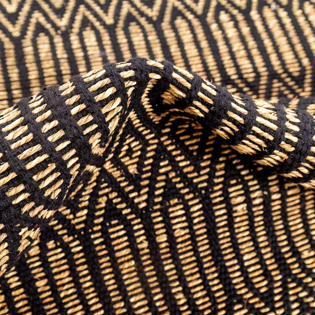 שטיח מיקונוס 01 שחור | Mykonos