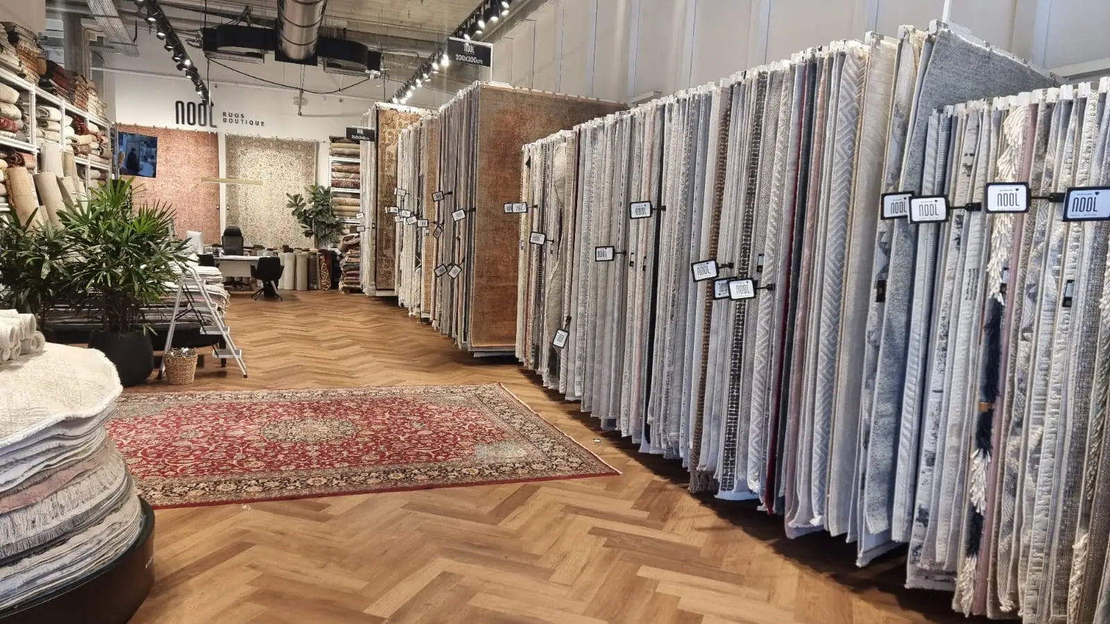 אולם התצוגה של נול שטיחים במרכז - 500 מ"ר של השראה לבית