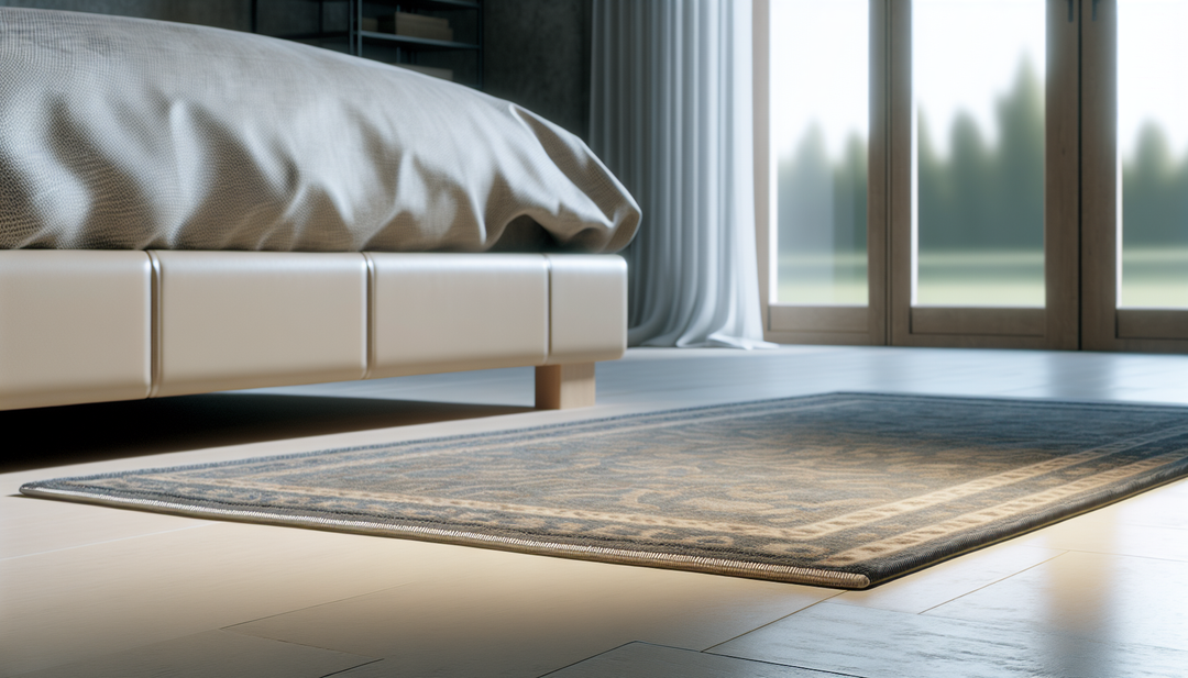 שטיח מתחת למיטה