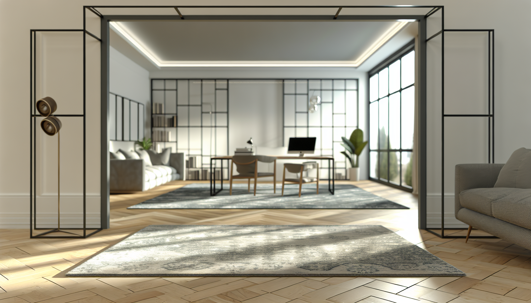 שטיח לחדר עבודה