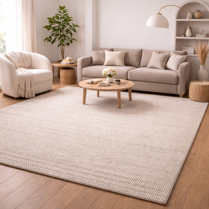 שטיח לופס 01 בז' בהיר | Loops