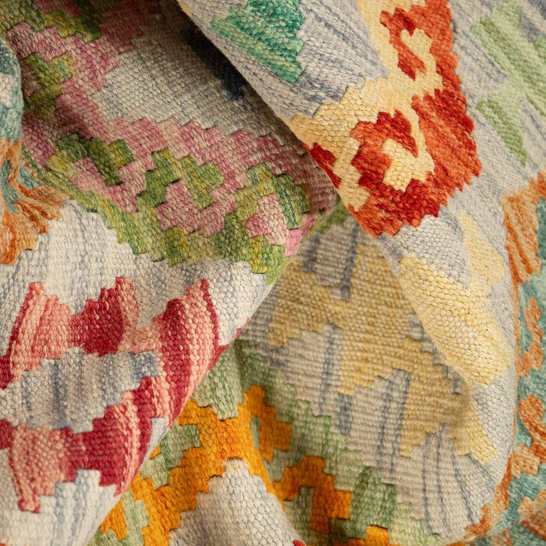 שטיח קילים אפגני 00 צבעוני 299*80