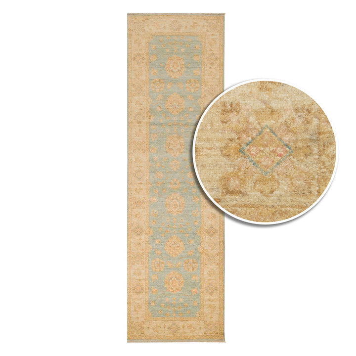 שטיח סופר זיגלר 00 תכלת  Zigler | 84*293