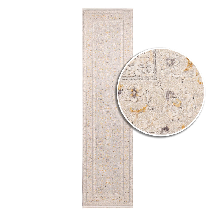 שטיח הריטאז' 04 ראנר אפור | Heritage